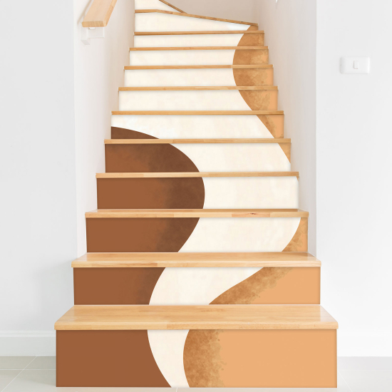 Stair riser stickers - Modern