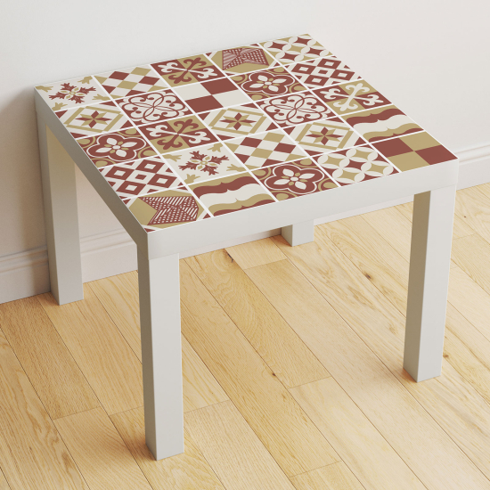 Table Sticker - Cement Tile Pattern