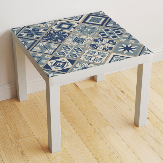 Table Sticker - Cement Tile Pattern