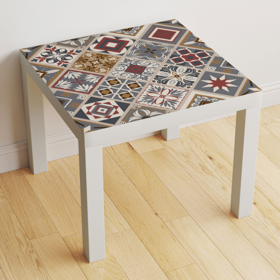 Table Sticker - Cement Tile Pattern