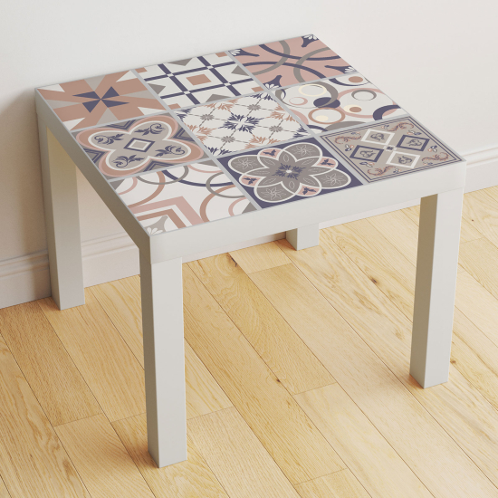 Table Sticker - Cement Tile Pattern