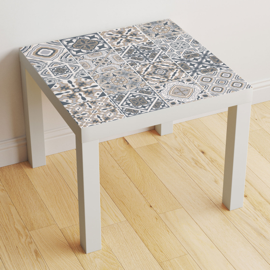 Table Sticker - Cement Tile Pattern