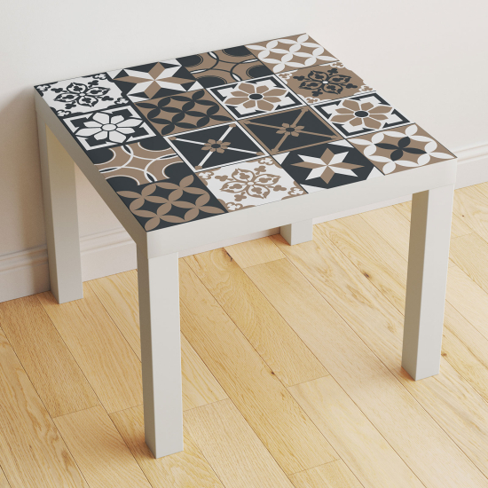 Table Sticker - Cement Tile Pattern