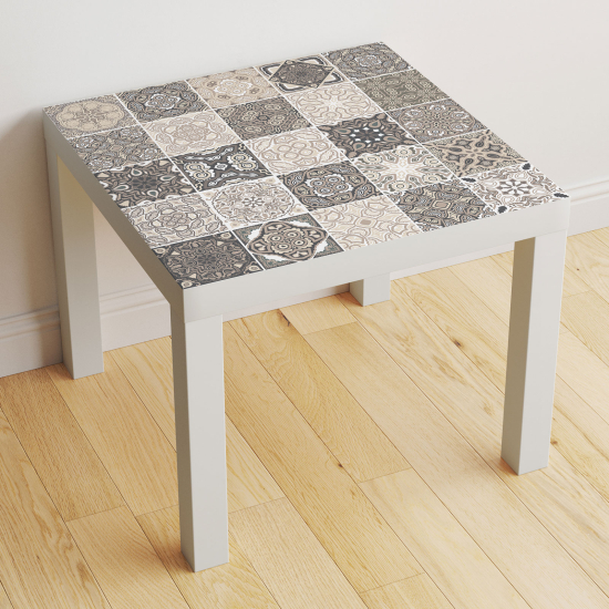 Table Sticker - Cement Tile Pattern