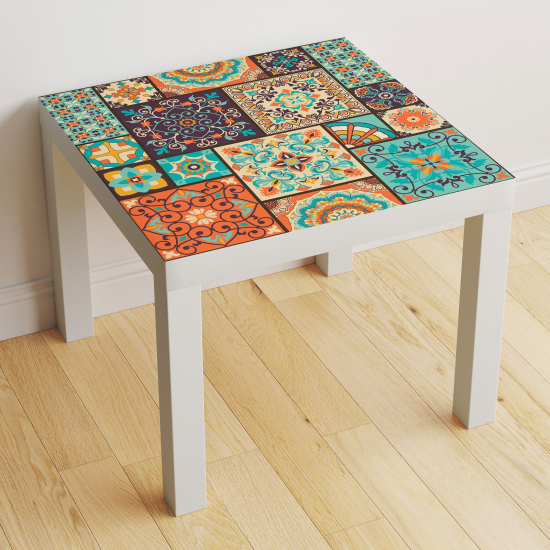 Table Sticker - Cement Tile Pattern