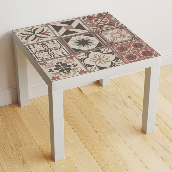 Table Sticker - Cement Tile Pattern