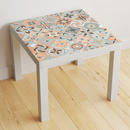 Table Sticker - Cement Tile Pattern