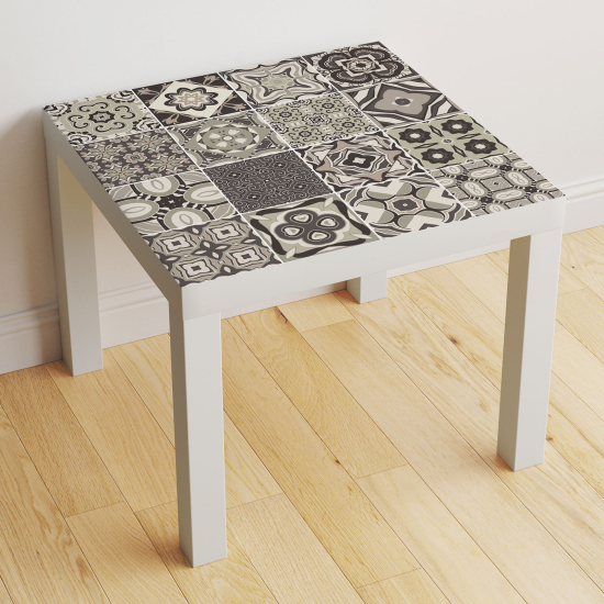 Table Sticker - Cement Tile Pattern