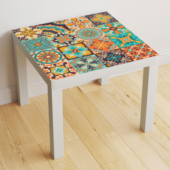 Table Sticker - Cement Tile Pattern