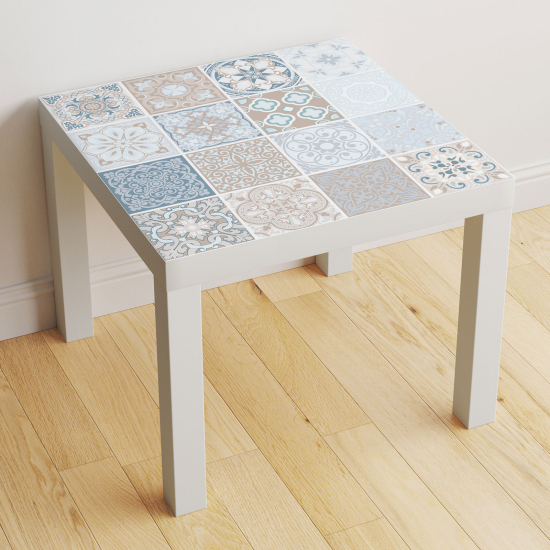 Table Sticker - Cement Tile Pattern