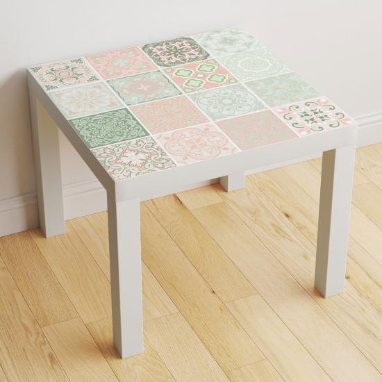 Table Sticker - Cement Tile Pattern