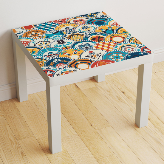 Table Sticker - Cement Tile Pattern