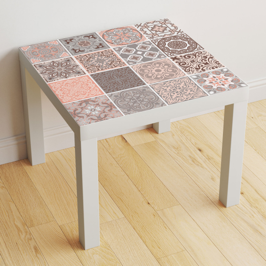 Table Sticker - Cement Tile Pattern