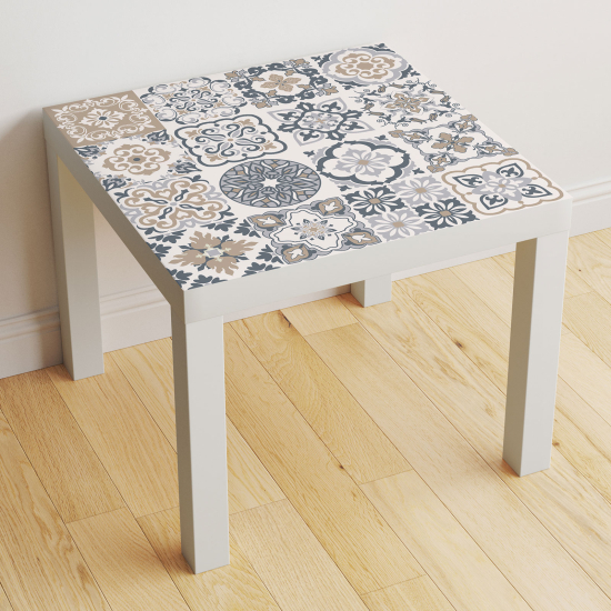 Table Sticker - Cement Tile Pattern