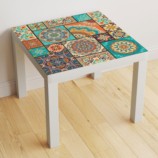 Table Sticker - Cement Tile Pattern