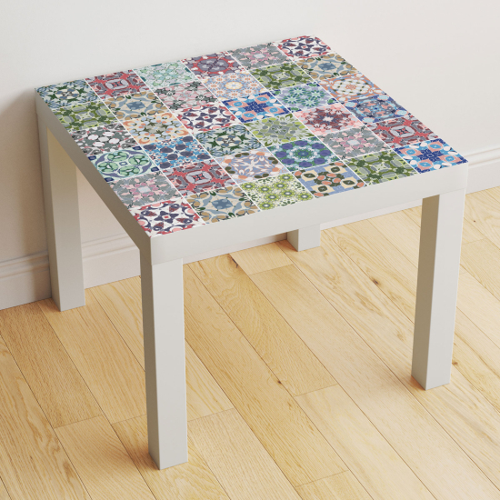 Table Sticker - Cement Tile Pattern