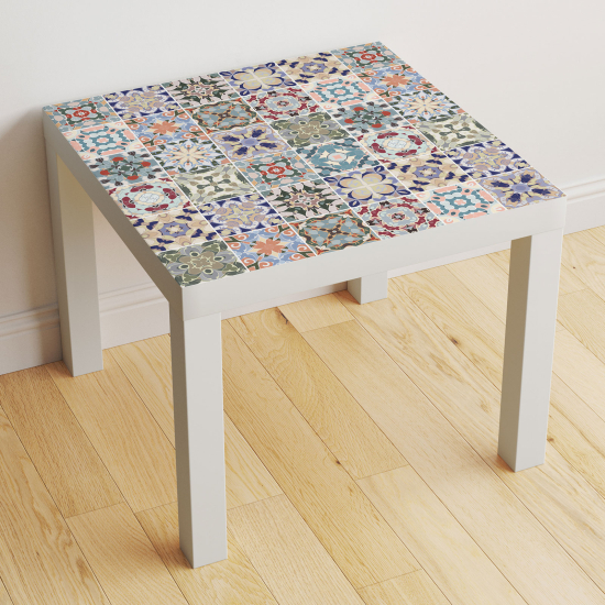 Table Sticker - Cement Tile Pattern