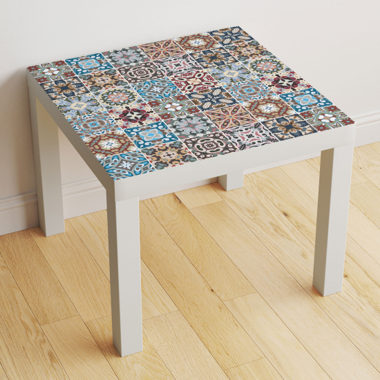 Table Sticker - Cement Tile Pattern