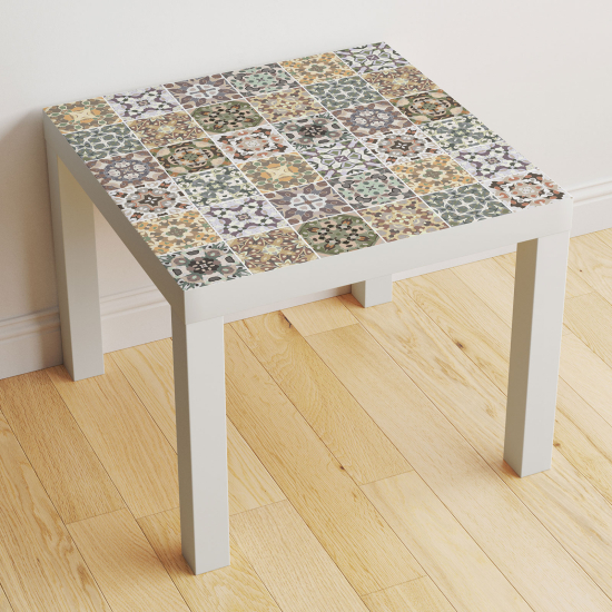 Table Sticker - Cement Tile Pattern