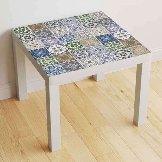 Table Sticker - Cement Tile Pattern