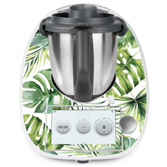 Thermomix Sticker - Decal - TM6 - Tropical Leaves