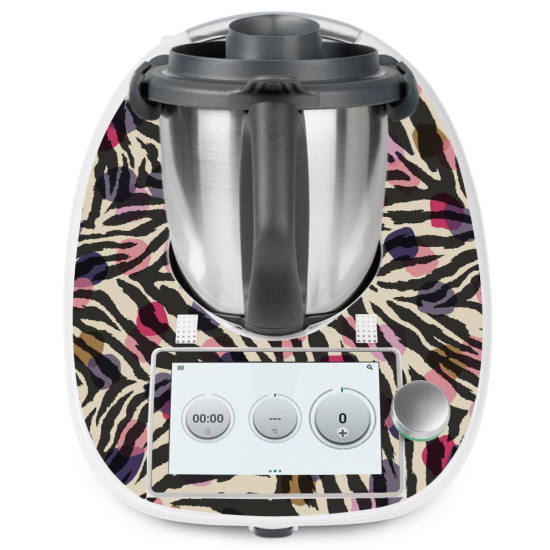 Thermomix Sticker - Decal - TM6 - Zebra pattern