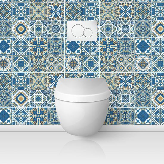 Toilets Self Adhesive - Cement tile effect