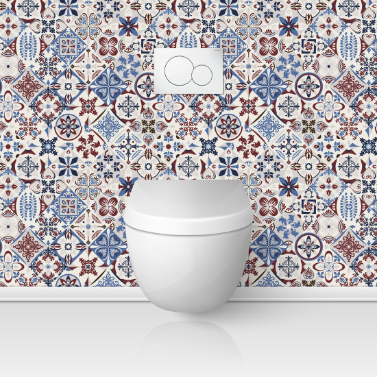 Toilets Self Adhesive - Cement tile effect