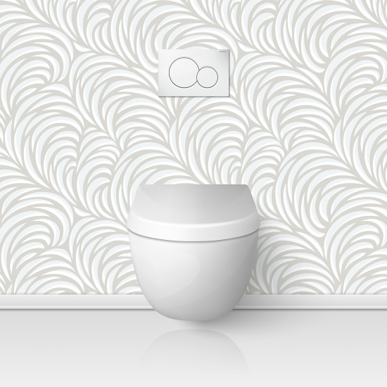 Toilets Self Adhesive - Design