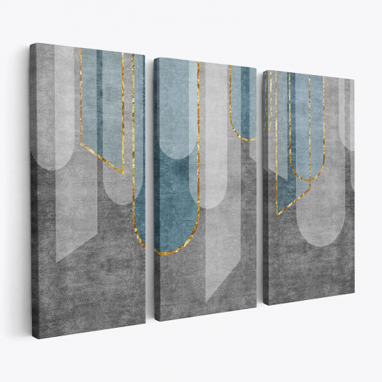 Triptych Canvas Prints - Abstract