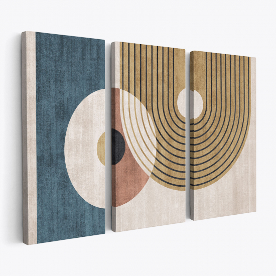 Triptych Canvas Prints - Abstract