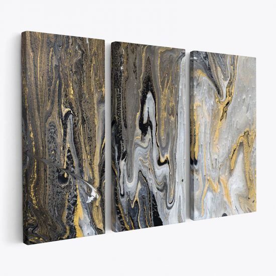 Triptych Canvas Prints - Abstract