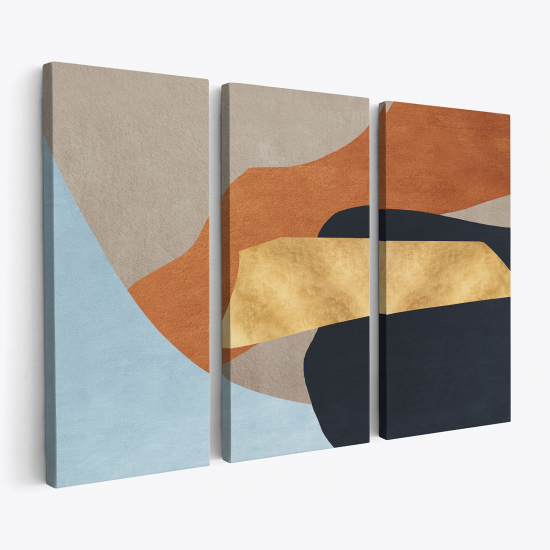 Triptych Canvas Prints - Abstract