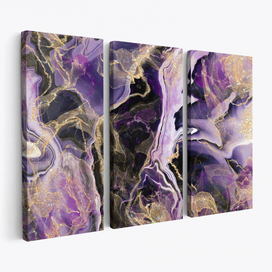 Triptych Canvas Prints - Abstract