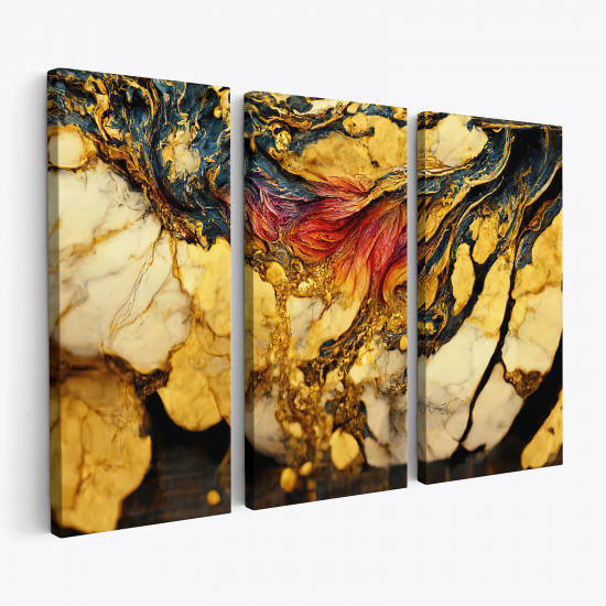 Triptych Canvas Prints - Abstract