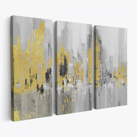 Triptych Canvas Prints - Abstract