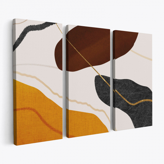 Triptych Canvas Prints - Abstract