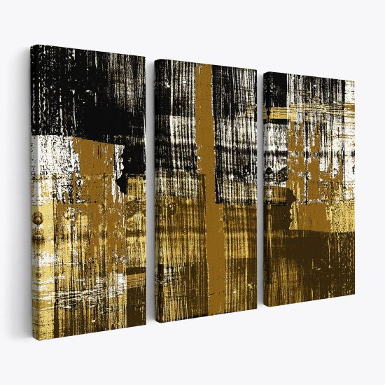 Triptych Canvas Prints - Abstract