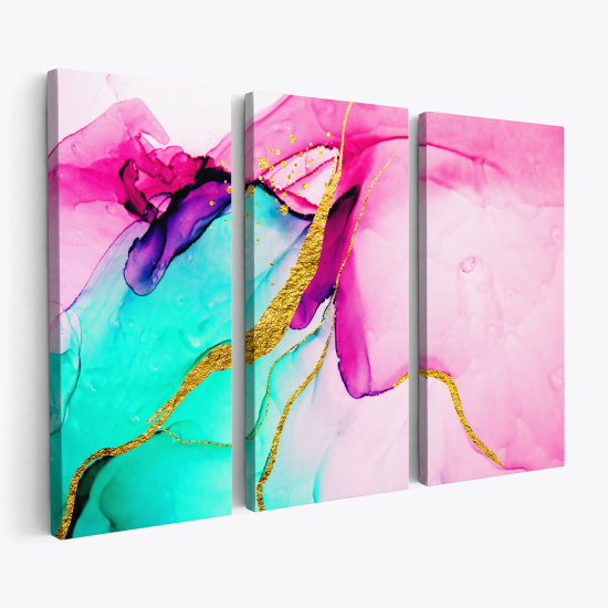 Triptych Canvas Prints - Abstract