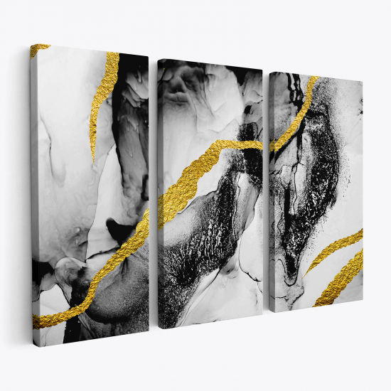 Triptych Canvas Prints - Abstract