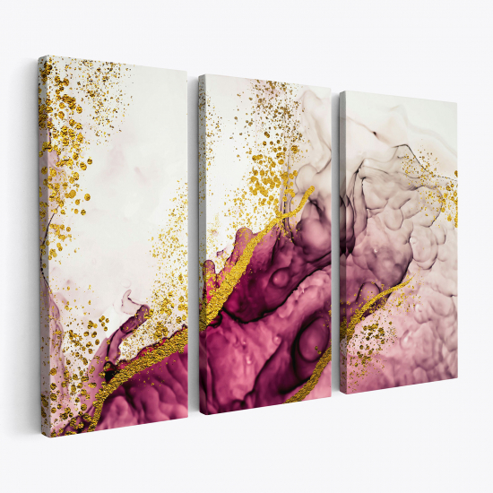 Triptych Canvas Prints - Abstract