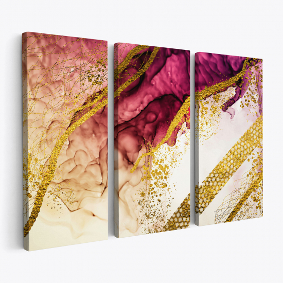 Triptych Canvas Prints - Abstract