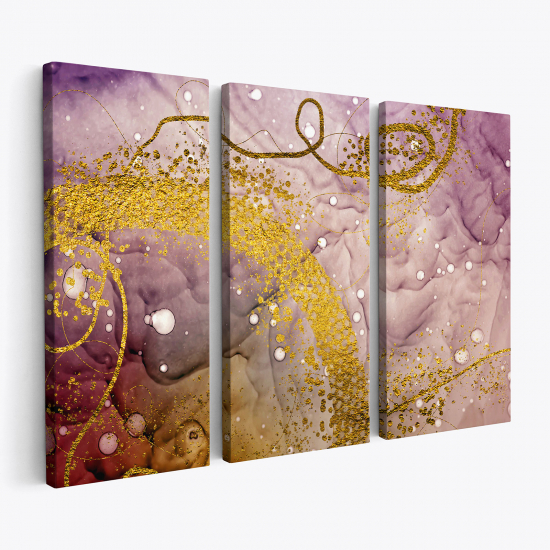 Triptych Canvas Prints - Abstract