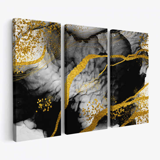 Triptych Canvas Prints - Abstract