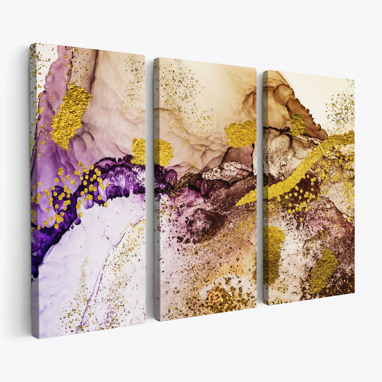 Triptych Canvas Prints - Abstract