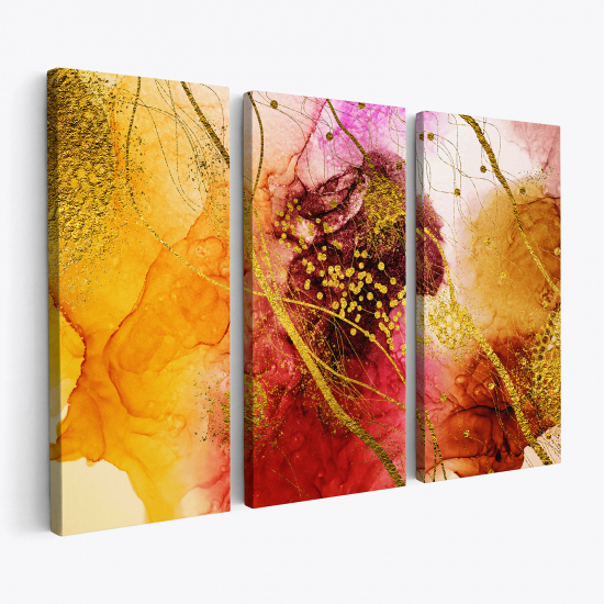 Triptych Canvas Prints - Abstract