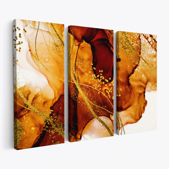 Triptych Canvas Prints - Abstract