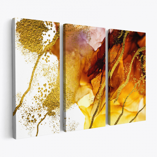 Triptych Canvas Prints - Abstract