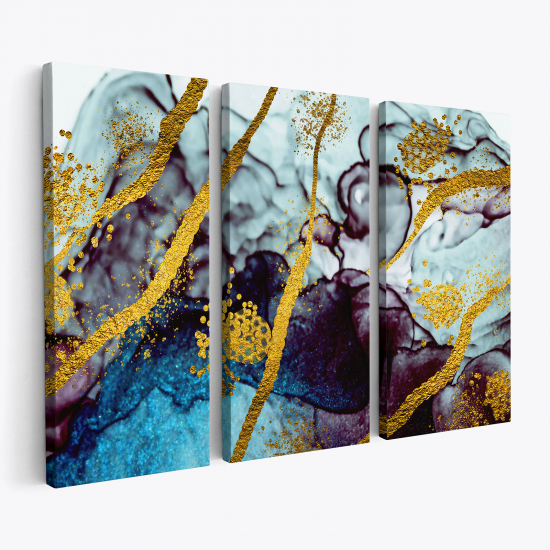 Triptych Canvas Prints - Abstract