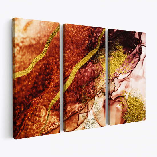 Triptych Canvas Prints - Abstract